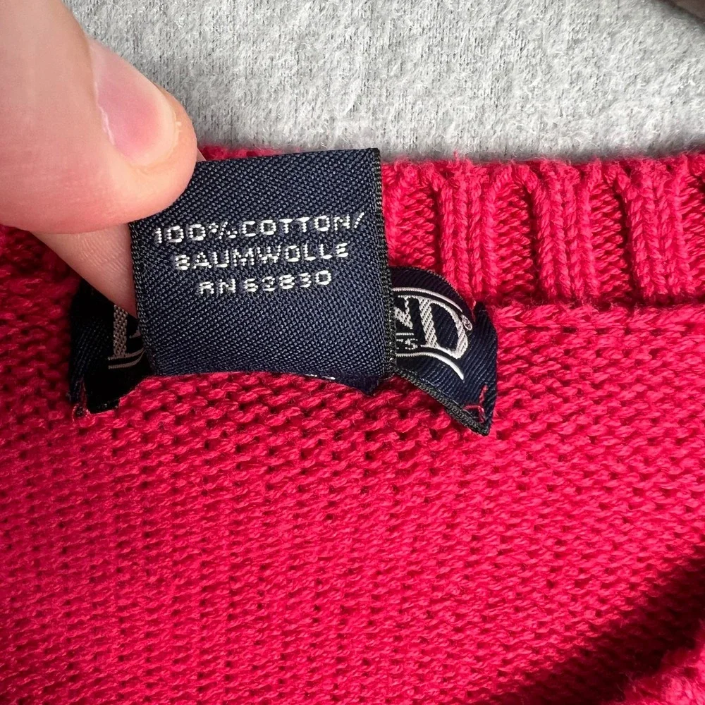 Lands End size tag